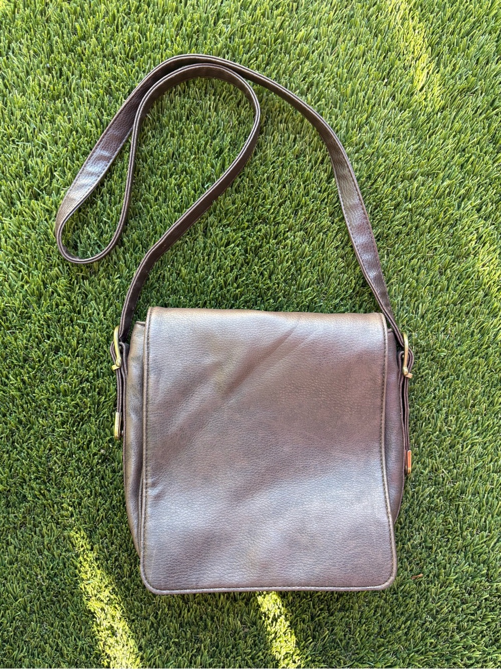 Brown Leather Crossbody Bag - Classic Everyday Carry